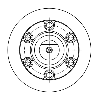 D6H TRACK ROLLER DRAWING