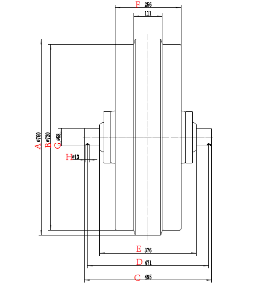 I-D9N IDLER