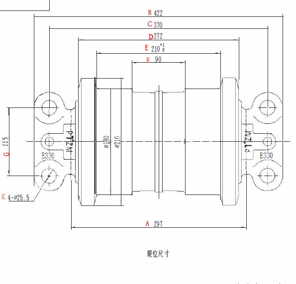 E330 رسم أسطوانة المسار