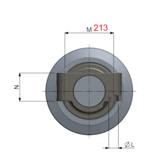 ٽريڪ رولر ڊرائنگ PC2000-8