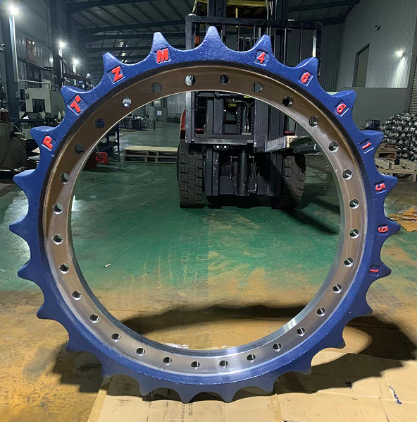 sprocket EX1200 EX1100 Hitachi blue